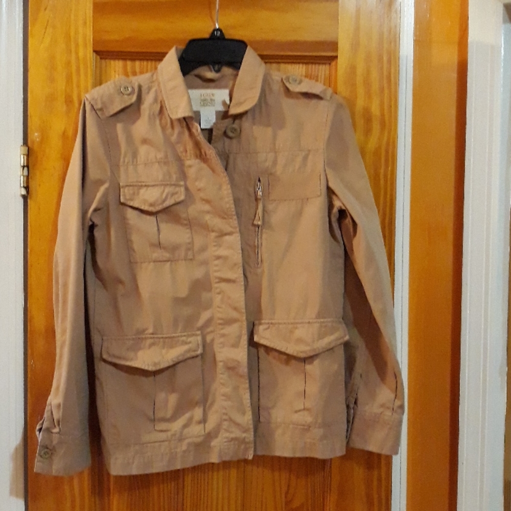 J. Crew Classic Twill Chino Utility Jacket - Picture 2 of 6